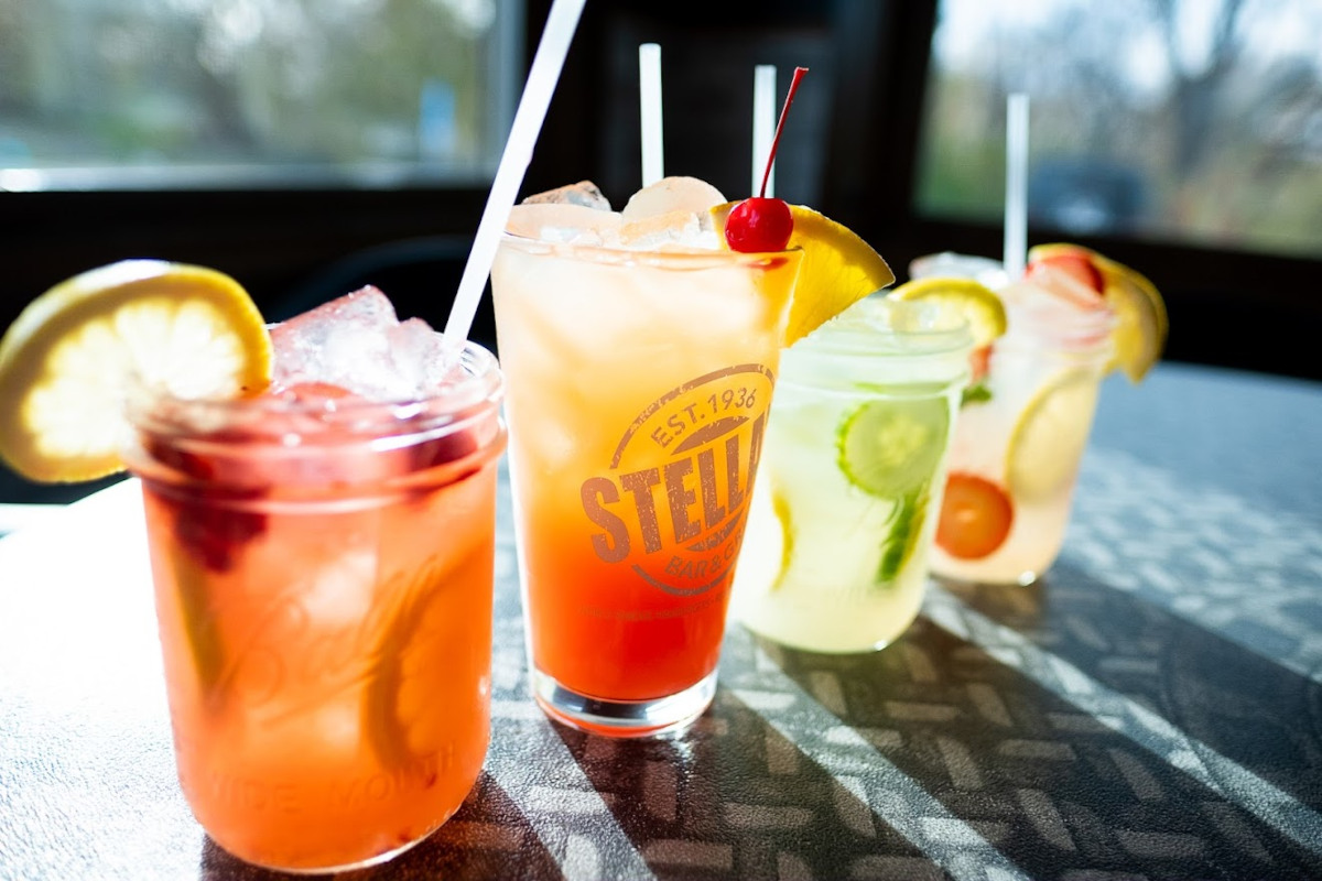 Four cocktails